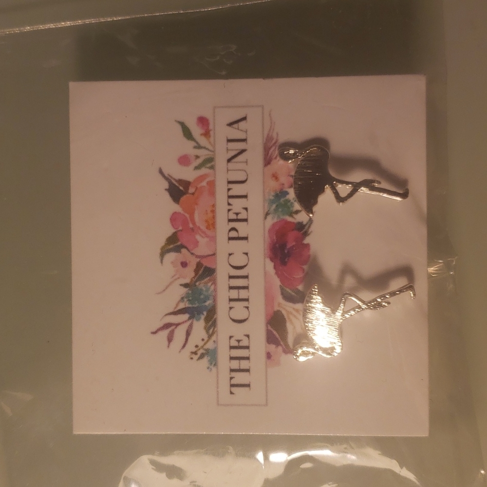 Flamingo Studs